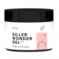 Jednofázový UV/LED gel Siller  Wonder Gel No11 (světle broskvově růžový) 30 ml