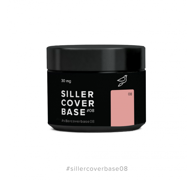 Podkladové barevné UV gely Siller Cover Base, 8, 30 ml