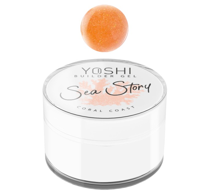 YOSHI  GEL UV LED SEA STORY  Coral Coast 15 ml