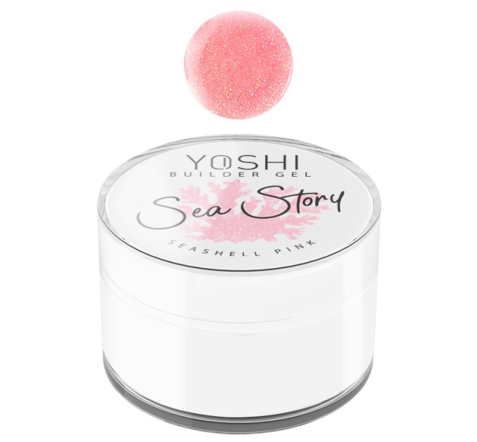 YOSHI  GEL UV LED SEA STORY  Seashell Pink 15 ml