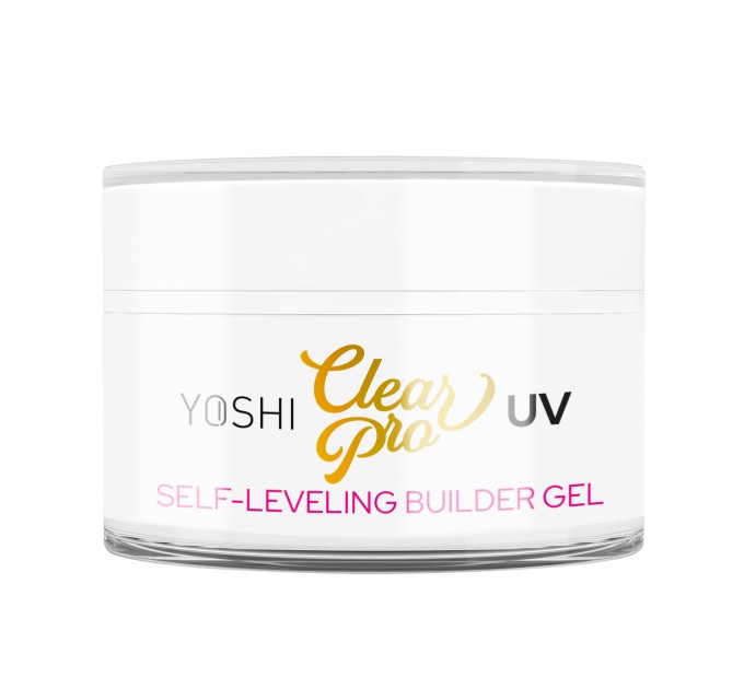 Gel Clear PRO Gel UV LED Self Leveling 50 ml