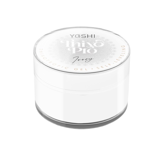 YOSHI Samonivelační gel Thixo PRO Gel UV LED Ivory  15 ml