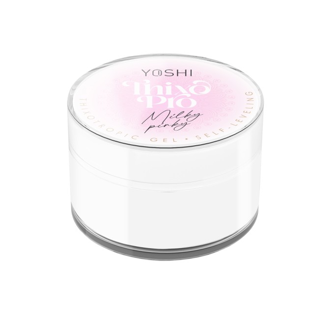 YOSHI Samonivelační gel Thixo PRO Gel UV LED  Milky Pinky    15 ml