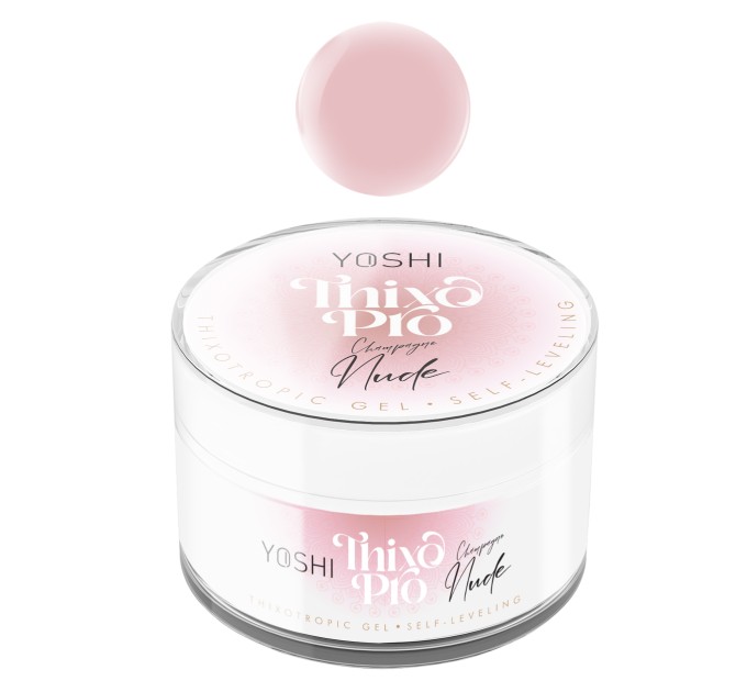 YOSHI Samonivelační gel Thixo PRO Gel UV LED  Champagne Nude 15 ml