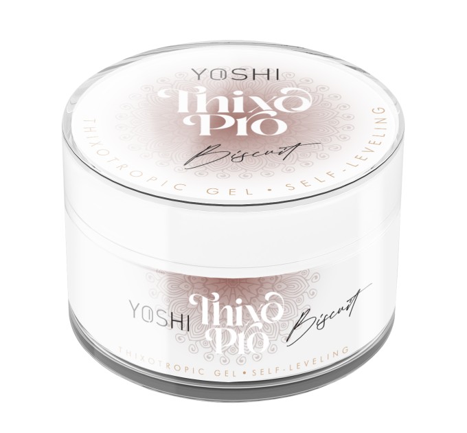 YOSHI  Samonivelační gel Thixo PRO Gel UV LED Biscuit 15 ml