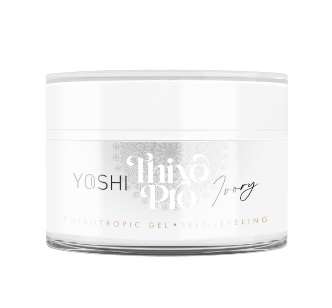 YOSHI Samonivelační gel Thixo PRO Gel UV LED Ivory  15 ml