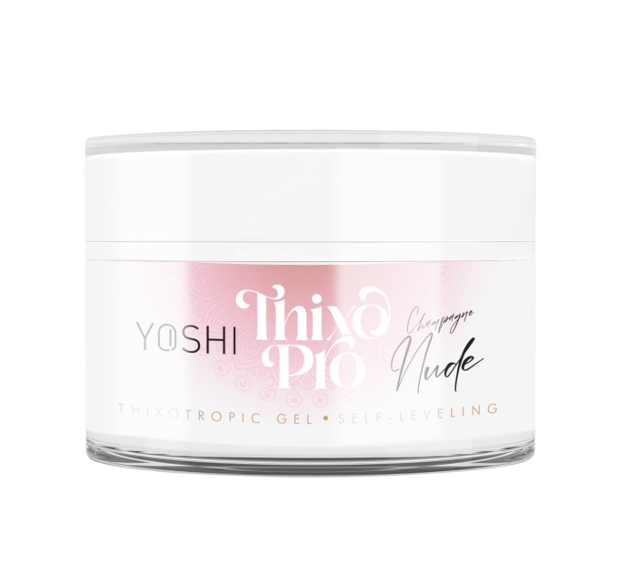 YOSHI Samonivelační gel Thixo PRO Gel UV LED  Champagne Nude 15 ml